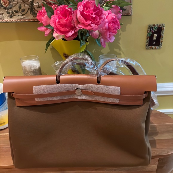 Hermes Herbag 49 new with box - Picture 2 of 12